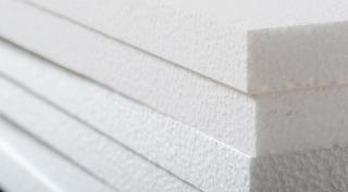 Expandiertes Polystyrol Styropor als Kreislaufprodukt