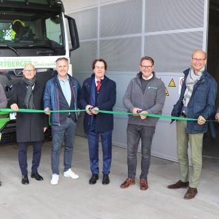 Feierliche Eröffnung des neuen Lagers für gefährliche Abfälle beim Hartberger Saubermacher, Foto Alfred Mayer