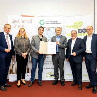 Saubermacher erhält BGF-Gütesiegel Saubermacher erhält BGF-Gütesiegel