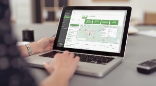 Smart Collection Plattform: Optimale Entleerungstouren durch Künstliche Intelligenz. Fotorechte: Saubermacher. Smart Collection Plattform: Optimale Entleerungstouren durch Künstliche Intelligenz. Fotorechte: Saubermacher.