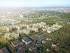 Marienhöfe Berlin – Visualisierung des Wohnbauprojekts mit rund 900 Wohnungen – © GOLDBECK GmbH Luftbildvisualisierung der Marienhöfe in Berlin mit mehreren Wohngebäuden, begrünten Innenhöfen und Solaranlagen auf den Dächern. Wastebox organisiert die digitale Baustellenentsorgung für das Wohnbauprojekt mit rund 900 Wohnungen. © GOLDBECK GmbH